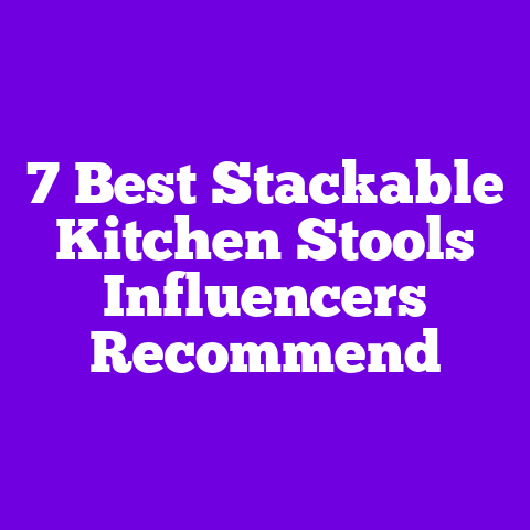 7 Best Stackable Kitchen Stools Influencers Recommend