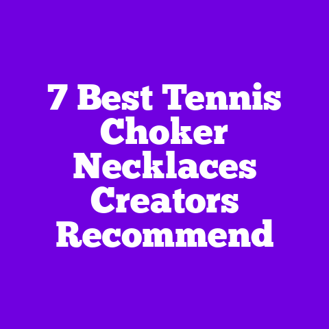 7 Best Tennis Choker Necklaces Creators Recommend