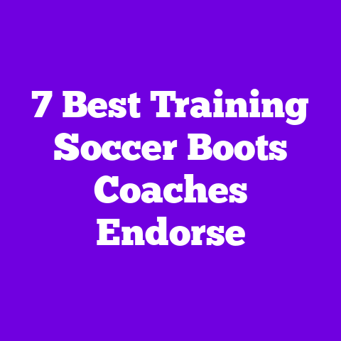7 Best Training Soccer Boots Coaches Endorse