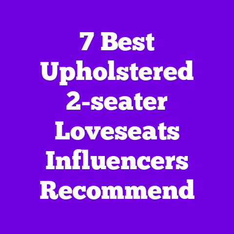 7 Best Upholstered 2-seater Loveseats Influencers Recommend