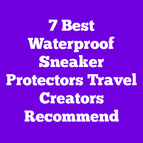 7 Best Waterproof Sneaker Protectors Travel Creators Recommend