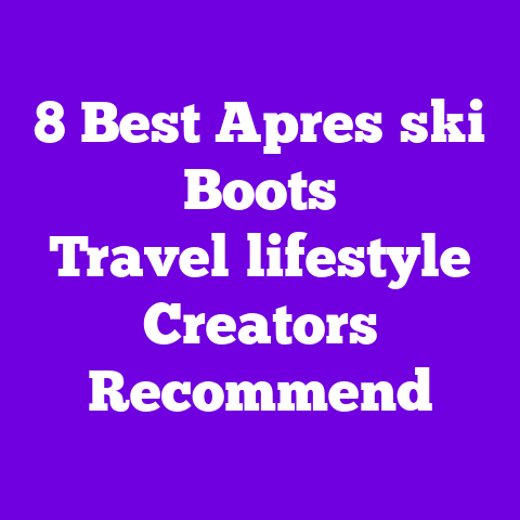 8 Best Apres‑ski Boots Travel‑lifestyle Creators Recommend