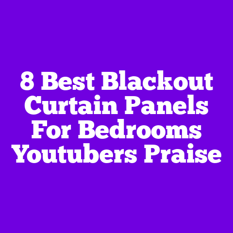 8 Best Blackout Curtain Panels For Bedrooms Youtubers Praise