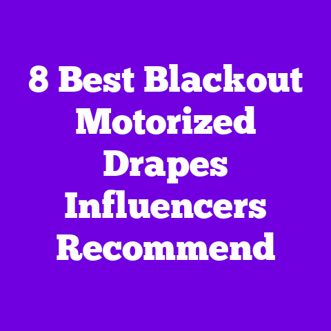 8 Best Blackout Motorized Drapes Influencers Recommend