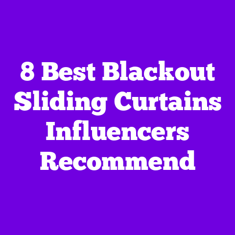 8 Best Blackout Sliding Curtains Influencers Recommend