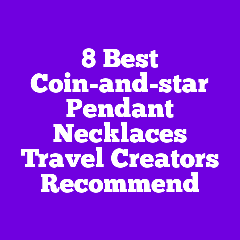 8 Best Coin-and-star Pendant Necklaces Travel Creators Recommend