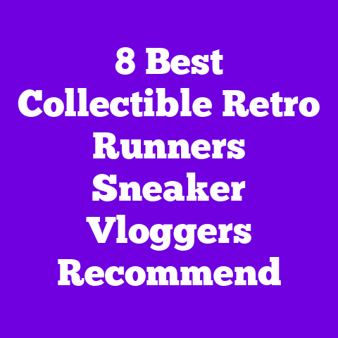 8 Best Collectible Retro Runners Sneaker Vloggers Recommend