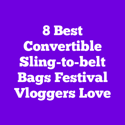 8 Best Convertible Sling-to-belt Bags Festival Vloggers Love