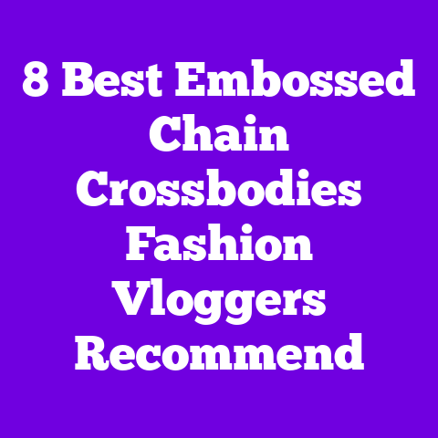 8 Best Embossed Chain Crossbodies Fashion Vloggers Recommend