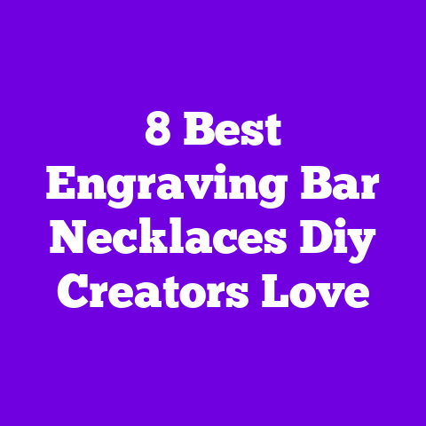 8 Best Engraving Bar Necklaces Diy Creators Love