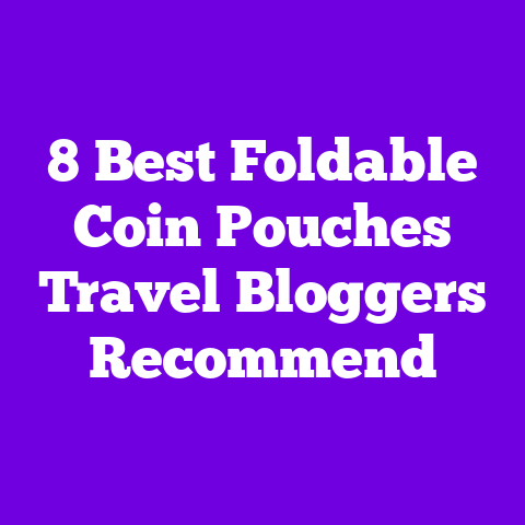 8 Best Foldable Coin Pouches Travel Bloggers Recommend