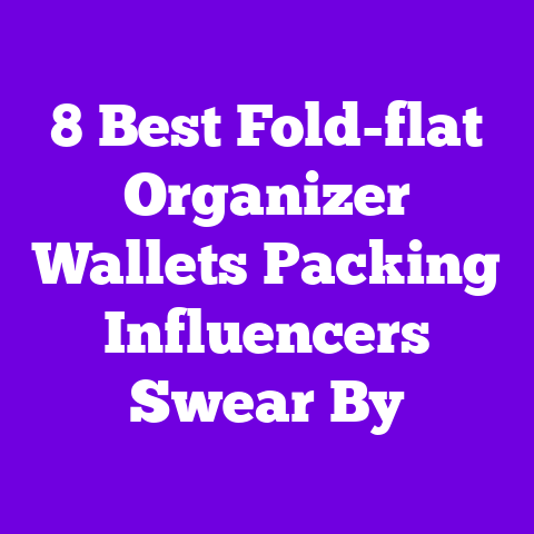 8 Best Fold-flat Organizer Wallets Packing Influencers Swear By