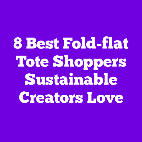 8 Best Fold-flat Tote Shoppers Sustainable Creators Love