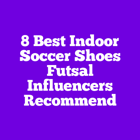 8 Best Indoor Soccer Shoes Futsal Influencers Recommend