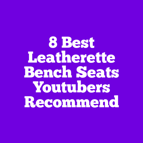 8 Best Leatherette Bench Seats Youtubers Recommend