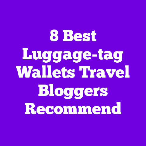 8 Best Luggage-tag Wallets Travel Bloggers Recommend