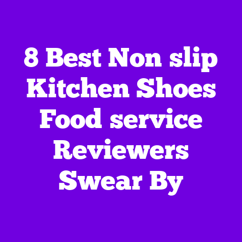 8 Best Non‑slip Kitchen Shoes Food‑service Reviewers Swear By