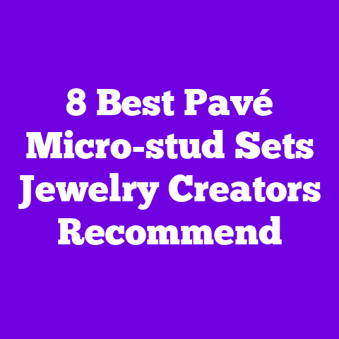 8 Best Pavé Micro-stud Sets Jewelry Creators Recommend