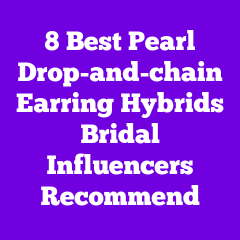 8 Best Pearl Drop-and-chain Earring Hybrids Bridal Influencers Recommend