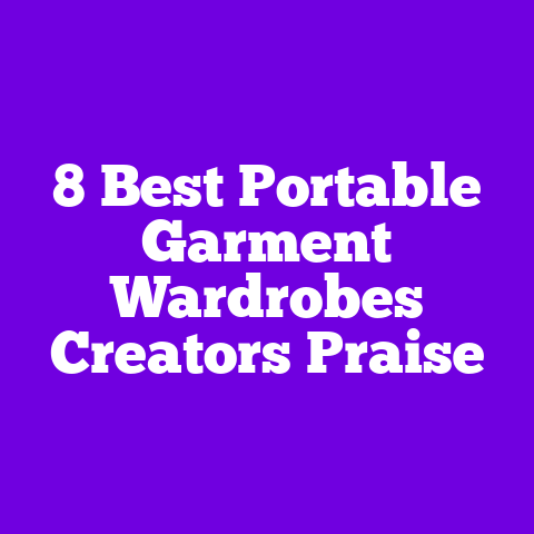 8 Best Portable Garment Wardrobes Creators Praise