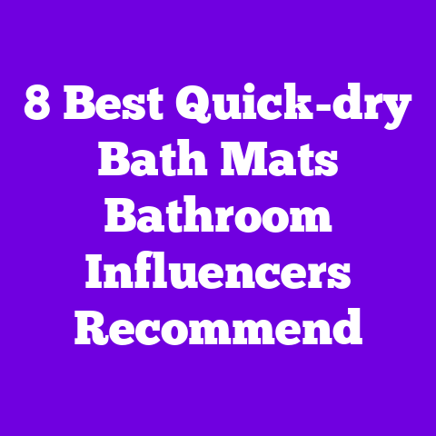 8 Best Quick-dry Bath Mats Bathroom Influencers Recommend