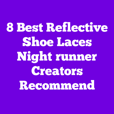8 Best Reflective Shoe Laces Night‑runner Creators Recommend
