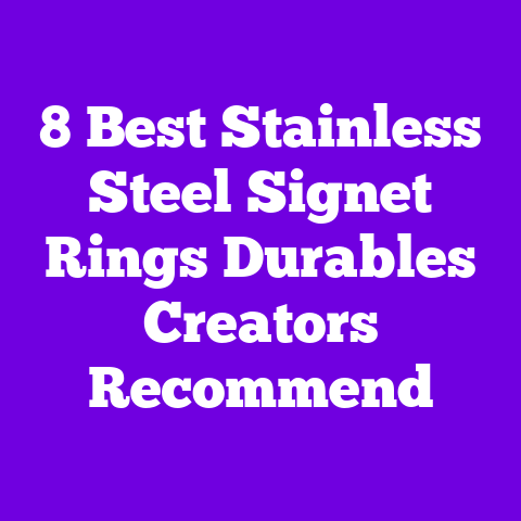 8 Best Stainless Steel Signet Rings Durables Creators Recommend