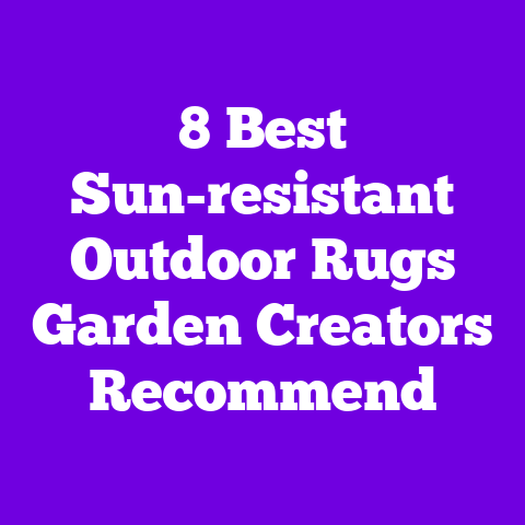 8 Best Sun-resistant Outdoor Rugs Garden Creators Recommend