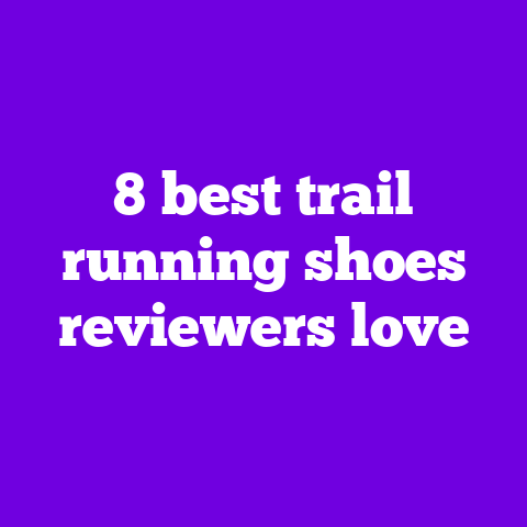 8 best trail running shoes reviewers love