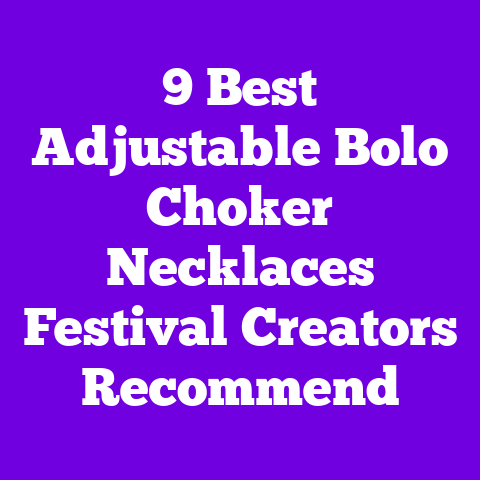 9 Best Adjustable Bolo Choker Necklaces Festival Creators Recommend