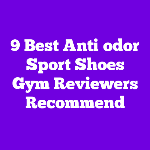 9 Best Anti‑odor Sport Shoes Gym Reviewers Recommend