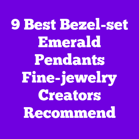 9 Best Bezel-set Emerald Pendants Fine-jewelry Creators Recommend