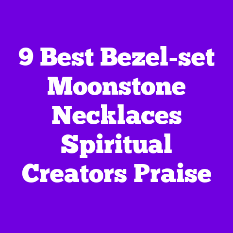 9 Best Bezel-set Moonstone Necklaces Spiritual Creators Praise