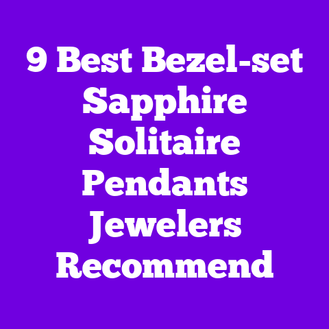 9 Best Bezel-set Sapphire Solitaire Pendants Jewelers Recommend