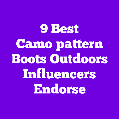9 Best Camo‑pattern Boots Outdoors Influencers Endorse