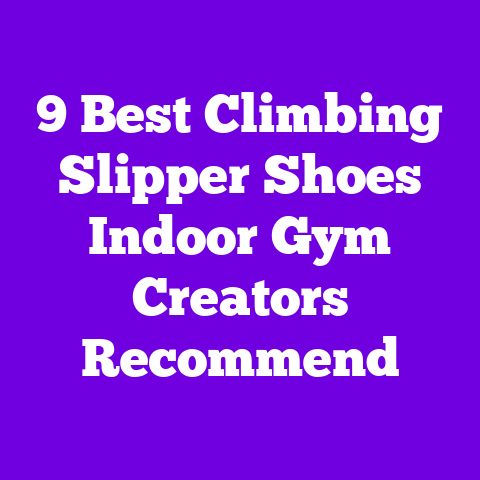 9 Best Climbing Slipper Shoes Indoor Gym Creators Recommend