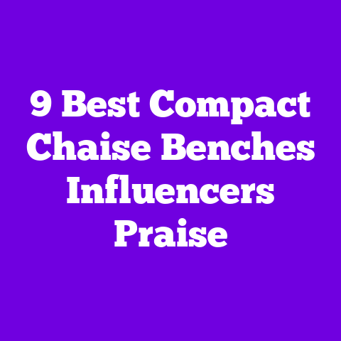 9 Best Compact Chaise Benches Influencers Praise