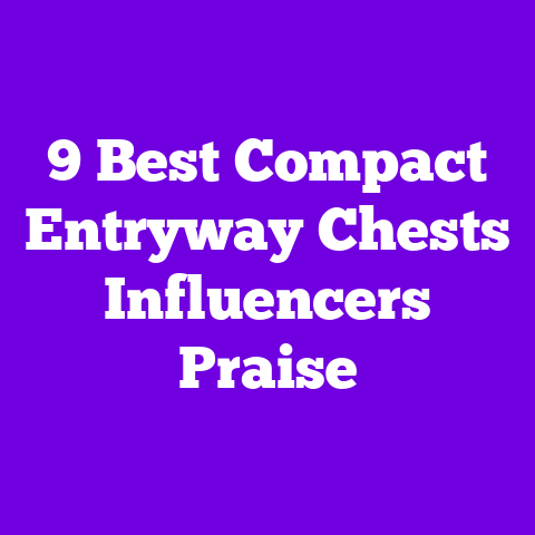 9 Best Compact Entryway Chests Influencers Praise