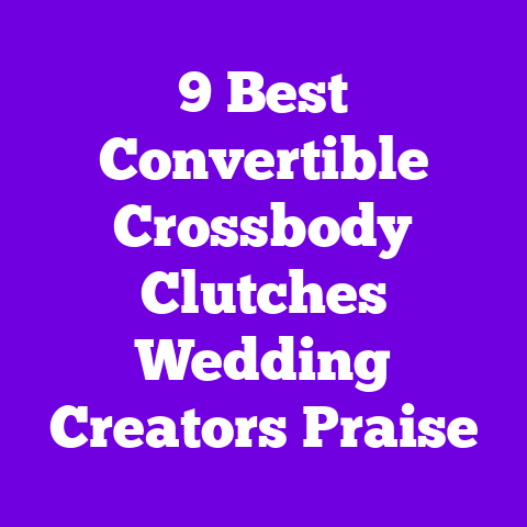 9 Best Convertible Crossbody Clutches Wedding Creators Praise