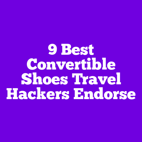 9 Best Convertible Shoes Travel Hackers Endorse