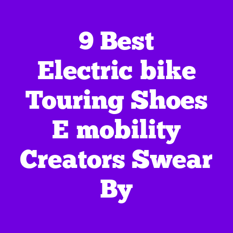 9 Best Electric‑bike Touring Shoes E‑mobility Creators Swear By