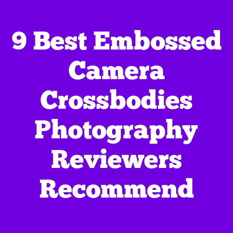 9 Best Embossed Camera Crossbodies Photography Reviewers Recommend