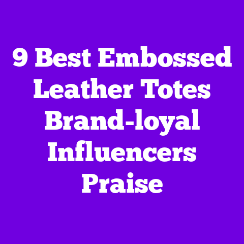 9 Best Embossed Leather Totes Brand-loyal Influencers Praise