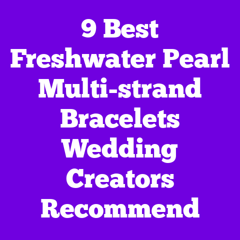 9 Best Freshwater Pearl Multi-strand Bracelets Wedding Creators Recommend