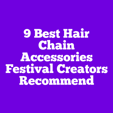 9 Best Hair Chain Accessories Festival Creators Recommend