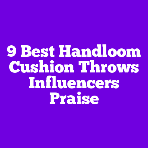 9 Best Handloom Cushion Throws Influencers Praise