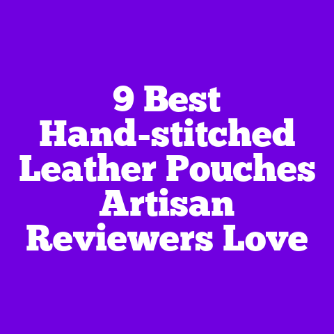 9 Best Hand-stitched Leather Pouches Artisan Reviewers Love