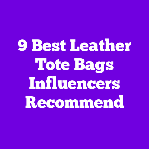 9 Best Leather Tote Bags Influencers Recommend