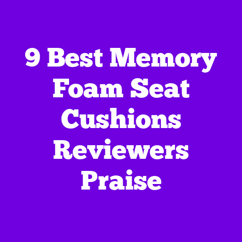 9 Best Memory Foam Seat Cushions Reviewers Praise