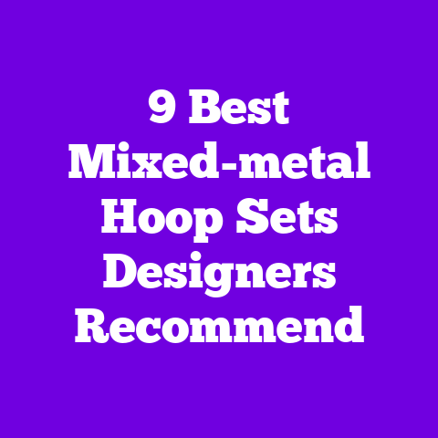 9 Best Mixed-metal Hoop Sets Designers Recommend